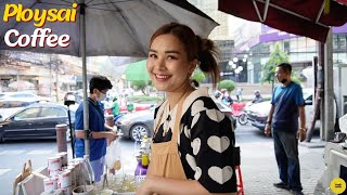 Beautiful Coffee Girl | Ploysai Coffee - Thai Street Vendor