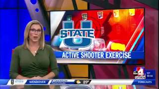 USU Engages in Active Shooter Exercise