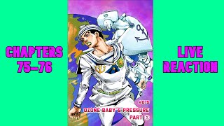 Ozone Baby's Pressure | JJBA: Jojolion Chapters 75-76 LIVE REACTION PT 2