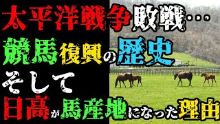 戦後1年で競馬が復興した謎を紐解いて、戦後の日本の競馬となぜ日高が馬産地の中心になったのか考察【競馬事件簿】【ゆっくり解説】【競馬ゆっくり】【インフレ】【太平洋戦争】【大東亜戦争】【マッカーサー】