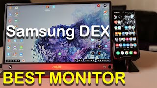 Best PORTABLE MONITOR for Samsung DEX - Asus Zenscreen Touch MB16AMT