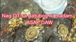 TAMBOURINE CHAIN ELICTROPATING/napa OT  sa pagawa tubog ni madam              👉ER ESTACION VLOG