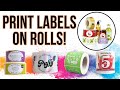 Advantages of Labels on Rolls