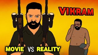 VIKRAM movie vs reality | #part 2 | kamal haasan | vijay sethu | funny movie spoof | mv creation
