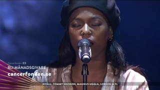 Sabina Ddumba - I cry - Tillsammans mot cancer (TV4)