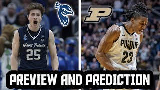 Purdue vs Saint Peter's Preview and Prediction | 2022 NCAA Tournament Sweet 16
