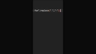 Replace spaces with hypen - in string using Python #coding #python #programming