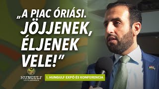 „A piac óriási. Jöjjenek, éljenek vele!” - I. HUNGULF Expó és Konferencia