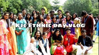 Ethnic day vlog / kristu jayanti College 2022 ✨💃