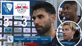 Holtmann Myron Boadu Kampl Interview Nach Dem Spiel VfL Bochum 3 vs 3 RB Leipzig 18/01/2025