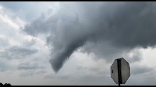 WATCH | Funnel cloud forms near Chilton, Texas