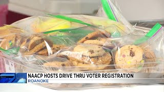 NAACP Hosts Drive Thru Voter Registration