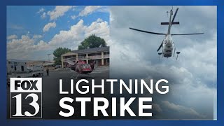 Youth group struck by lightning while hiking in Sevier County, 7 hospitalized