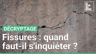 Fissures qui apparaissent sur un mur : quand faut-il s’inquiéter ?