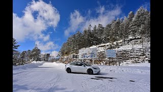 【車載動画】切り抜き　冬の信州・ビーナスラインへ