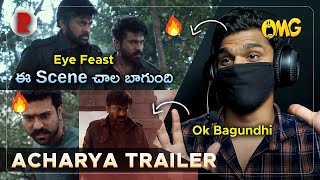 Acharya Trailer | Telugu | Reaction | Chiranjeevi , Ram Charan | RatpacChec !