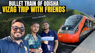 BHUBANESWAR to VIZAG in 5 Hours | 20841 VANDE BHARAT Express | Kailashgiri Hill Tour