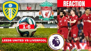 Leeds United vs Liverpool 1-6 Live Stream Premier league Football EPL Match Commentary Highlights