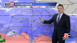 Jeff Castle's Tuesday evening weather update 1/7/2025