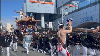 岸和田だんじり祭　令和3年9月18日　宵宮　午後