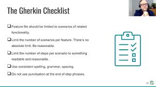 Gherkin Checklist