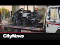 Four dead, one rescued following fiery EV crash in Toronto