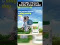 🟠benefits of amway nutrilite protein powder🟣 viral shorts short protein muscle fitness health