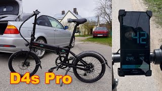 Fiido D4s PRO - Top Speed test / Unlock Speed limit