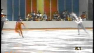 Winter Olympic Games Calgary 1988 - 1500 m Pichette - Falk-Larssen