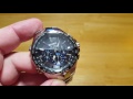 tons of features seiko coutura 100m radio sync solar chronograph ssg009 unbox u0026 review