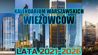 Kalendarium Warszawskich Wieżowców - Lata 2021-2026