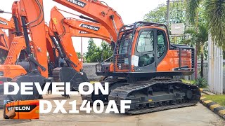 Unit Excavator Develon DX140AF ( agriculture forestry ) Excavator Mini