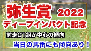 【弥生賞ディープインパクト記念2022】前走G1組が中心の傾向、当日の馬番にも注目です。