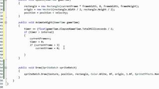 XNA Tutorial 11 - Animation