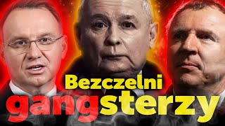 Bezczelni gangsterzy. Obrzydliwi hipokryci, mają ludzi za idiotów, bezczelnie kłamią