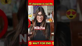 FREE FIRE NIKITA CHARACTER IN REAL LIFE #PART 13 | jalebi baby #freefire #ff #ffviral #ffshorts😍😉