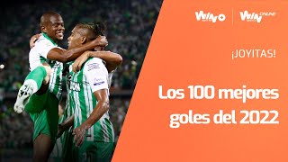 ¡Imperdibles! Los 100 mejores goles del 2022 en el Fútbol Colombiano