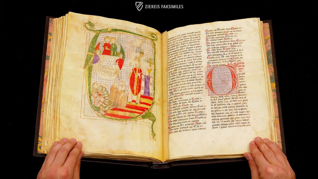 THE CODEX CALIXTINUS - Browsing Facsimile Editions (4K / UHD) - YouTube