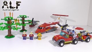 Lego City 4209 Fire Plane / Feuerwehr Löschflugzeug - Lego Speed Build Review