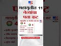 mahayuti मध्ये 11 नेत्यांचा पत्ता कट कोण आहेत ते पाहा व्हिडीओ tv9 marathi