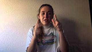 ASL Unit 14 expressive test- part 2