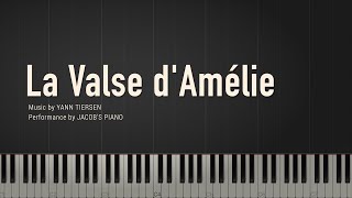La Valse d'Amélie - Yann Tiersen \\ Synthesia Piano Tutorial