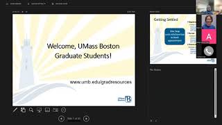 UMB New Graduate Student Orientation Spring 2023