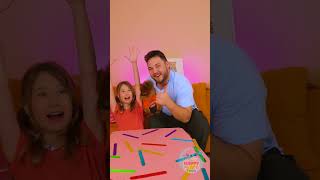 Epic Science Experiment! 🌈 Chain Reaction Magic! ⛓️ #KidsScience #FunLearning