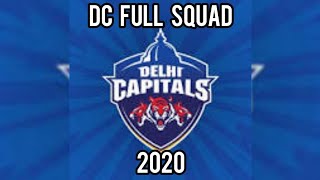 Delhi Capitals Full Squad for IPL 2020...Explained in English