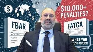 FBAR vs FATCA (Form 8938) | Foreign Account Reporting Explained by Tax Attorney Chad Silver