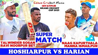 Hoshiarpur(Talwinder Sosan \u0026 Ravi Noorpur) Vs Harian(Naag Kapurthala \u0026 Manna) Cosco Cricket Mania