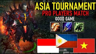 DotA Asia Tournament | Aaron VS Cuppycake (Titan Of Philippines) | Good Game | (Kunkka)