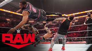 The Street Profits \u0026 R-Truth vs. The Usos \u0026 Omos: Raw, July 11, 2022