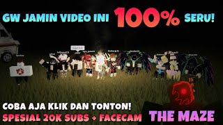 Game Roblox ini Dijamin 100% Seru, Keren dan Jumpscarenya Parah - Roblox The Maze - Roblox Indonesia